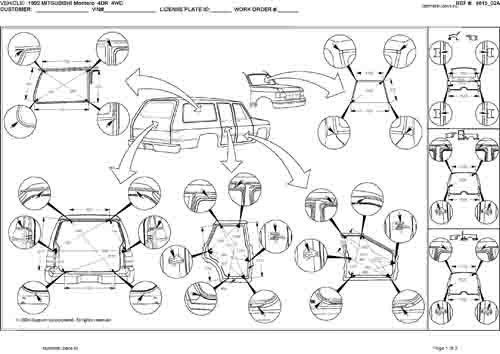MITSUBISHI Pajero II 1991-1997-2004 2