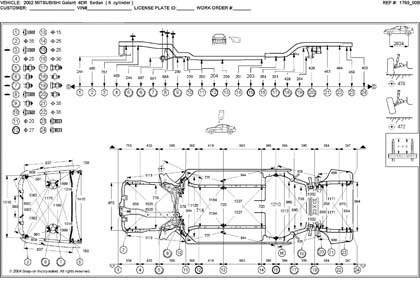 MITSUBISHI Galant (EA#) 1997-2003 4