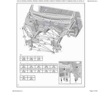 LEXUS RZ300e, RZ350e, RZ450e, RZ500e, RZ550e 2023-- 2