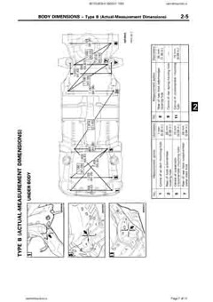 MITSUBISHI 3000GT (Z16A) 1990-1994 3