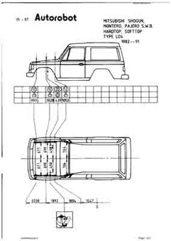 MITSUBISHI Pajero I 1988-1991 6