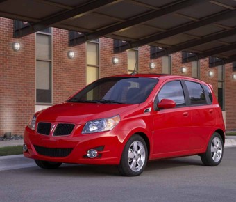 PONTIAC G3 Hatchback (T250) 2008-2010