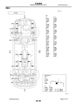 NISSAN Bluebird Sylphy (G11) 2005-2012 5
