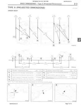 MITSIBISHI Colt (CA) 1992-1996 2