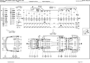 SUBARU Legacy (BD) 1993-1999 3