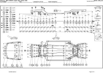 SUBARU Legacy (BE) 1998-2003 3