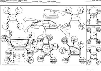 SUBARU Legacy (BE) 1998-2003 2