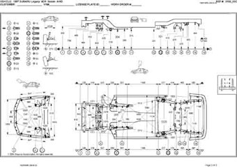 SUBARU Legacy (BD) 1993-1999 4