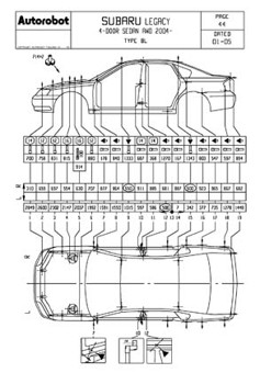 SUBARU Legacy (BL, BP) 2003-2009 5
