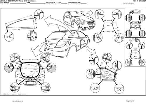SATURN Astra 2008-2009