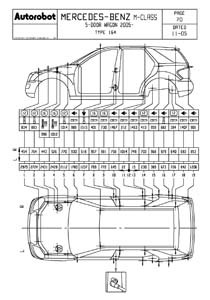 MERCEDES-BENZ M-Klasse (W164) 2005–2011