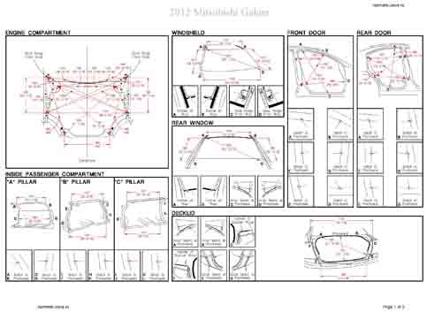 MITSUBISHI Galant (DJ#, DM#) 2003-2012 5