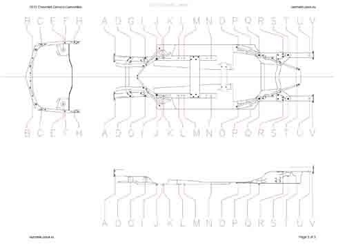 CHEVROLET Camaro 2009-2013-2015