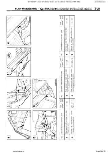 MITSUBISHI Lancer, Colt 1995-2003 8