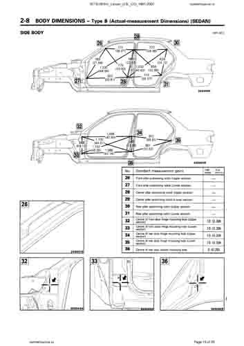 MITSUBISHI Lancer (CB, CD) 1991-2000 2