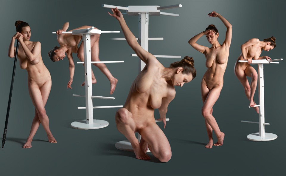 1430+ Figure & Support Female Balance Poses