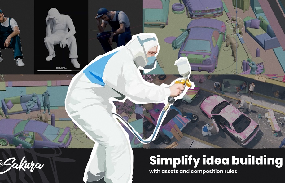 Multi-Tool Concept Art Workflow by Pavel Kondrashov