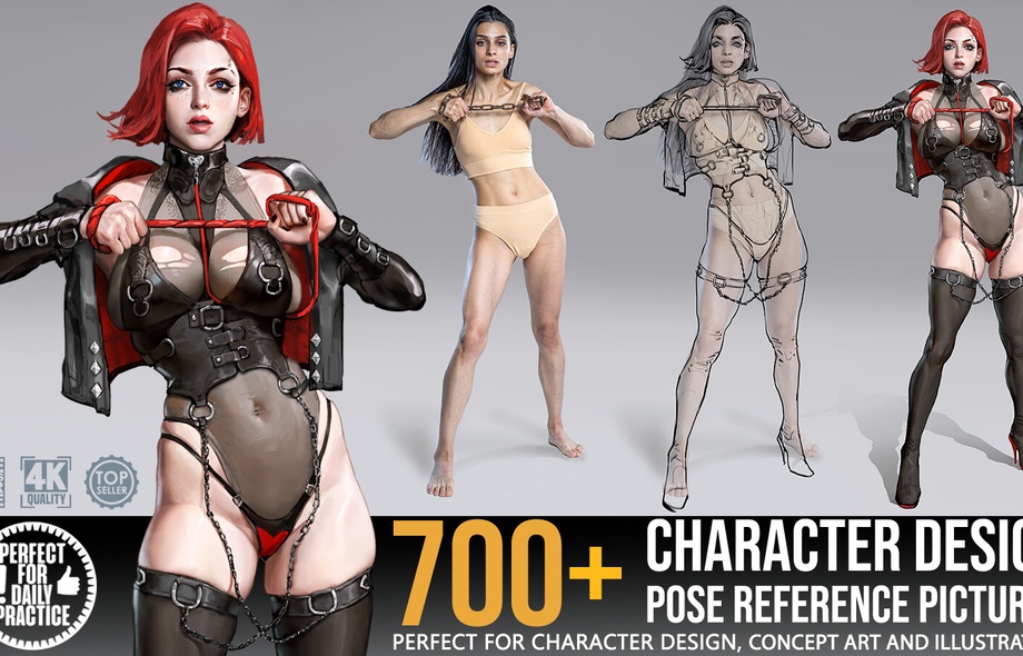 700+ Character Design Pose Reference Pictures
