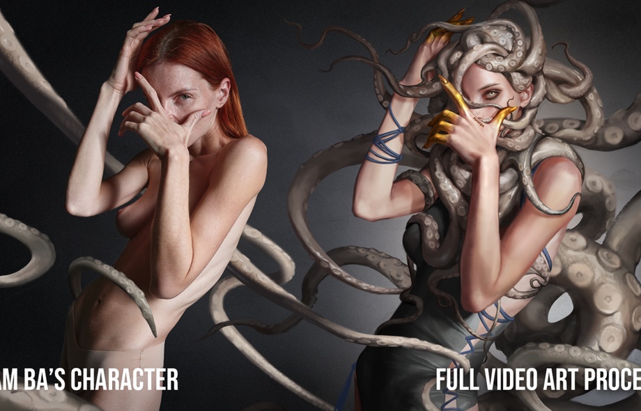 Mam Ba’s Character - Full video art process Mam Ba’s Character - Full video art process