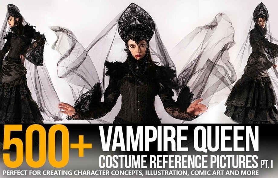 500+ Vampire Queen Costume Reference Pictures
