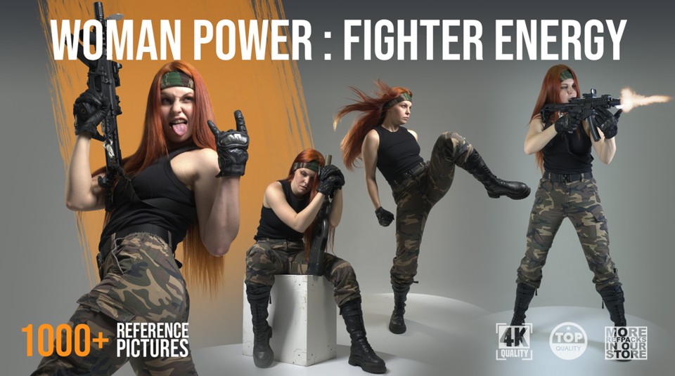 1000+ Woman Power: Fighter Energy