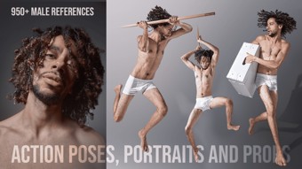 950+ Male References: Action Poses, Portraits & Props