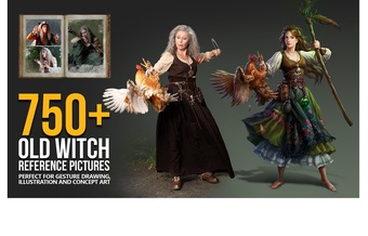 750+ Old Witch Reference Pictures for Artists