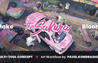 Multi-Tool Concept Art Workflow by Pavel Kondrashov