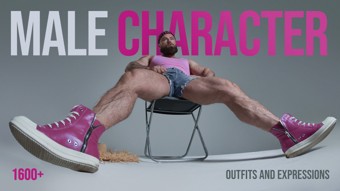 1600+ Male Character — Outfits and Expressions