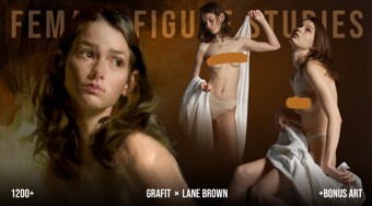 Grafit x Lane Brown: 1200+ Female Figure Studies & Bonus Art