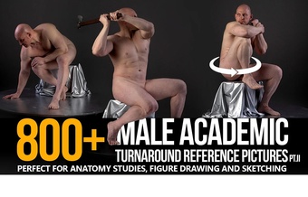 800+ Male Academic Turnaround Reference Pictures (PT. II)