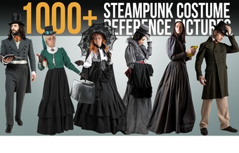 1000+ SteamPunk Costume Reference Pictures