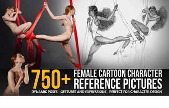 750+ Female Cartoon Character Reference Pictures