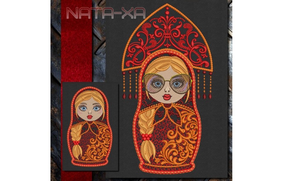 Матрёна. Набор №2. Аппликация