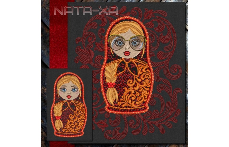 Матрёна. Набор №1. Аппликация