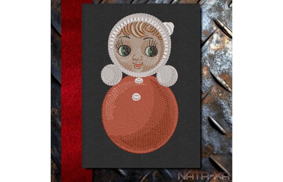 Неваляшка. Набор всех дизайнов для маленьких пялец