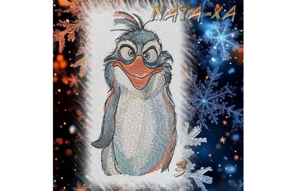 Пингвин №3. Для маленьких пялец