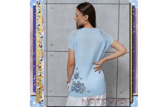 Голубые росы. Композиция и розы. Набор. Все размеры 9