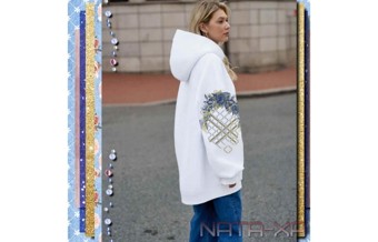 Голубые росы. Набор рукавов. Все размеры 6