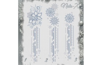 Ледяные узоры. Набор для пялец 20х28 см