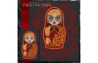 Матрёна. Набор №1. Аппликация 1