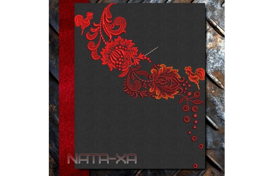 Во саду ли... Композиция №2 для маленьких пялец