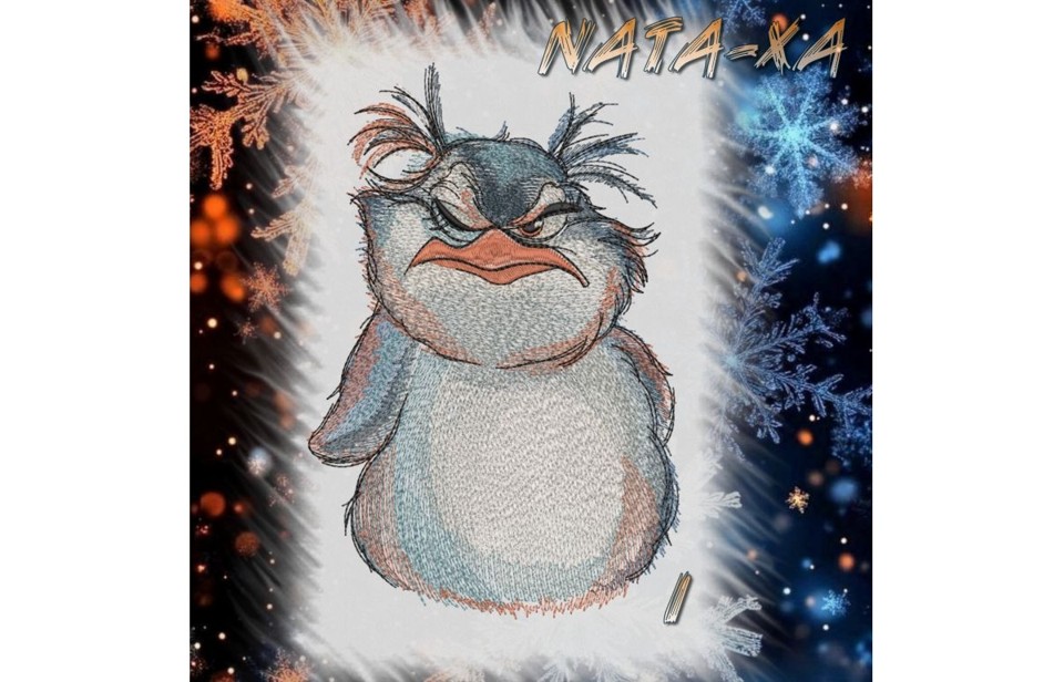 Пингвин №1. Для маленьких пялец