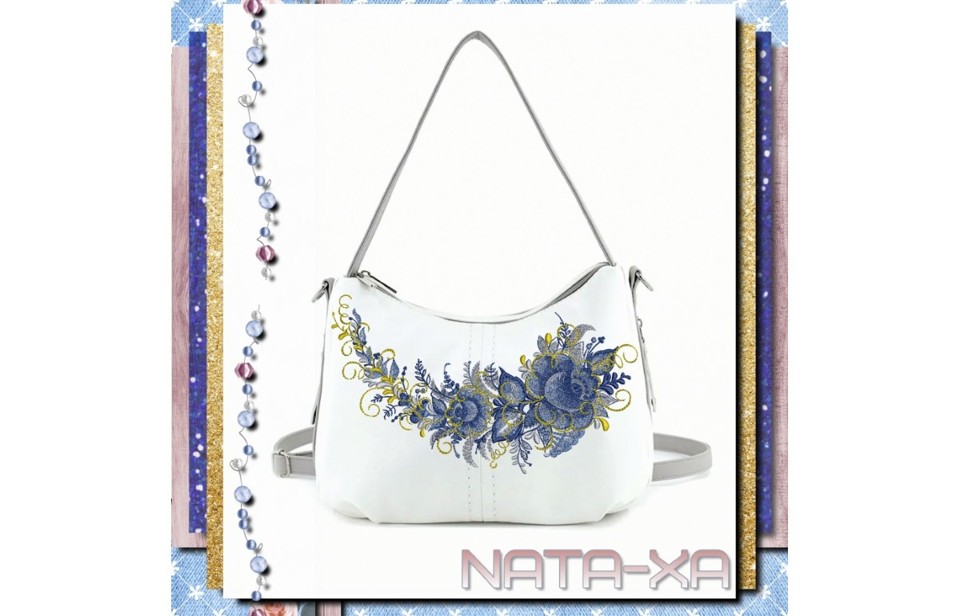 Голубые росы. Набор воротов. Все размеры 4