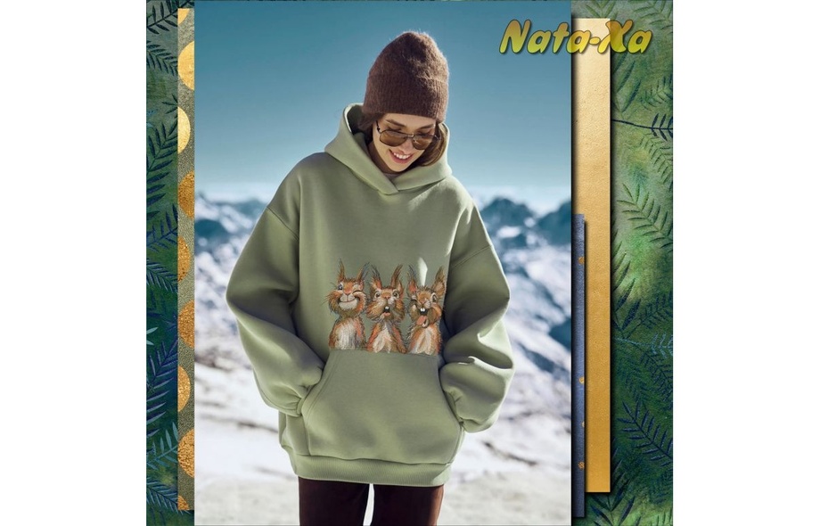 Белочки-сестрички. Набор для маленьких пялец