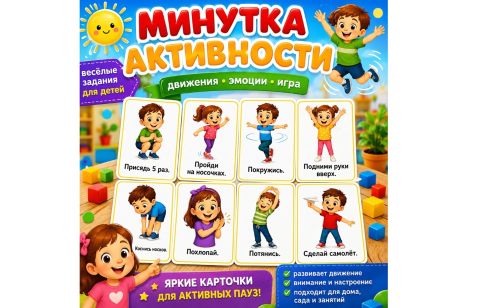 Минутка активности