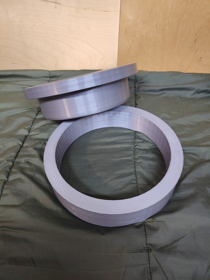 (АРТ008)Формовка для кожи д200*50 круглая