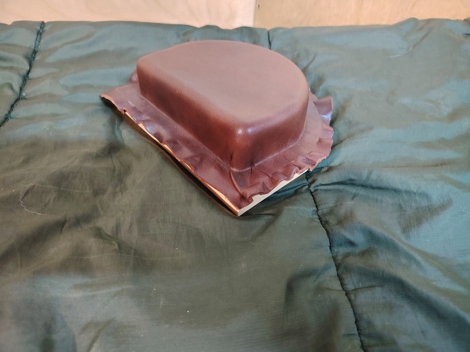 (Арт005)  Формовка для кожи 135*112*31 полукруг.