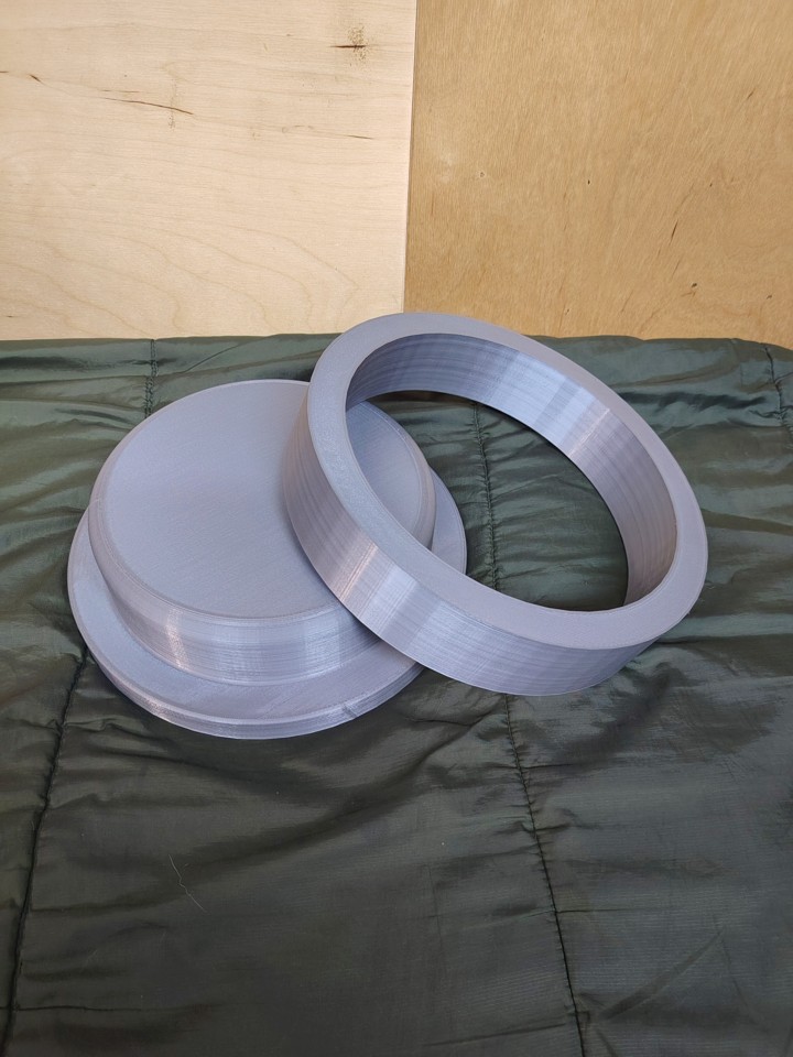 (АРТ008)Формовка для кожи д200*50 круглая