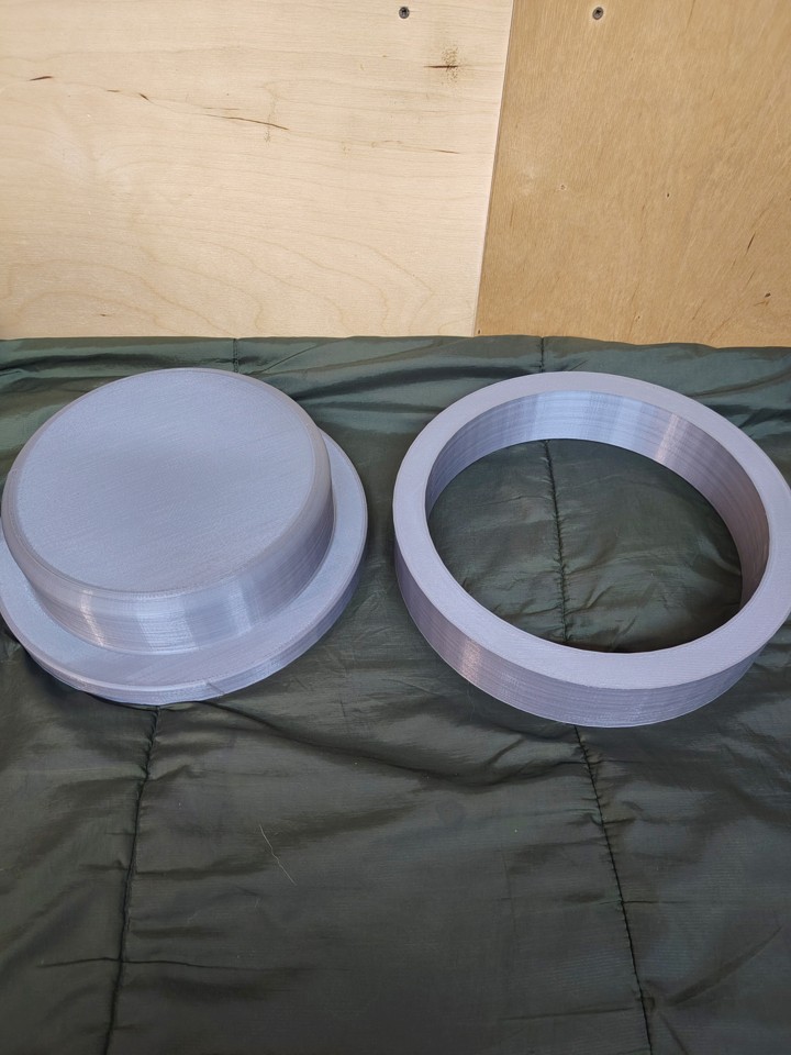 (АРТ008)Формовка для кожи д200*50 круглая